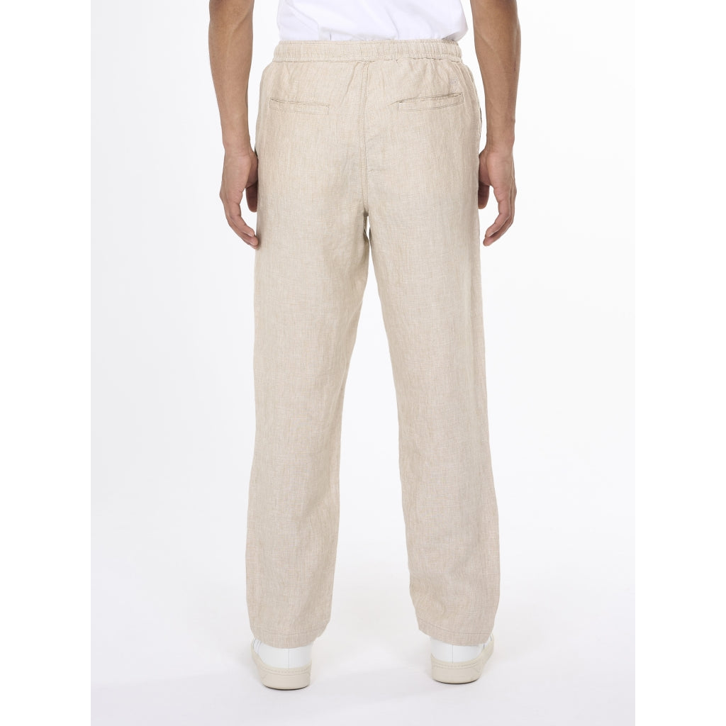 Knowledge Cotton Apparel Loose fit Hørbukser